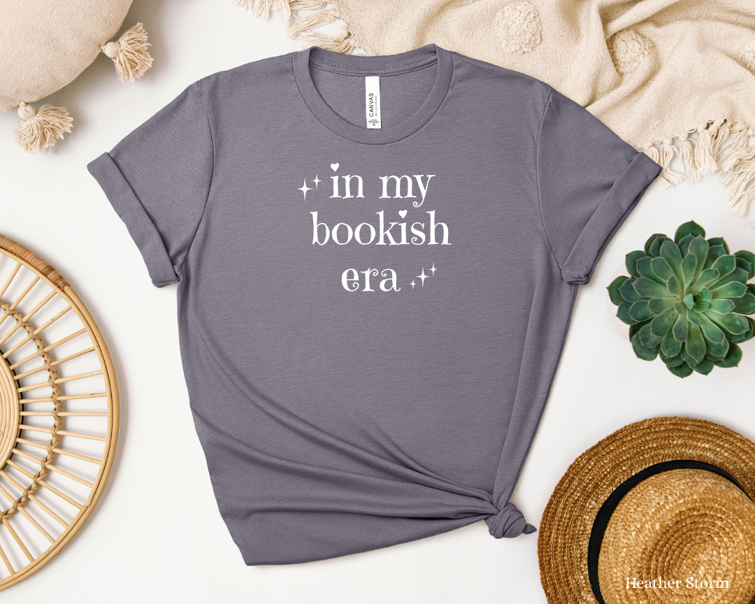 In my bookish era Tee | Book Lover Shirt, Library Bookworm