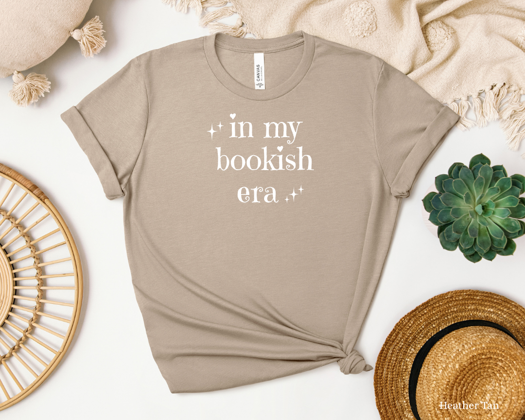 In my bookish era Tee | Book Lover Shirt, Library Bookworm