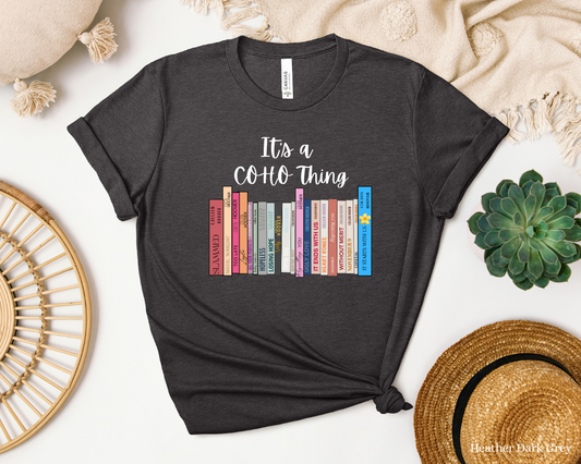 Its a CoHo Thing Colleen Hoover Tee | Book Lover Author Appreciation | Book Lover